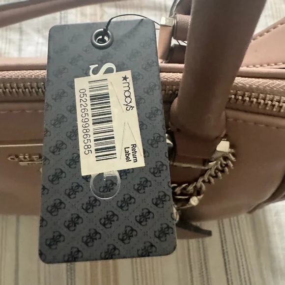 Guess Two-Tone Brown Satchel - Picture 5 of 6